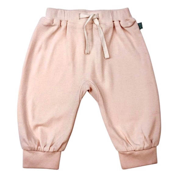 Other - Organic Cotton Baby Harem Pants Shell Pink